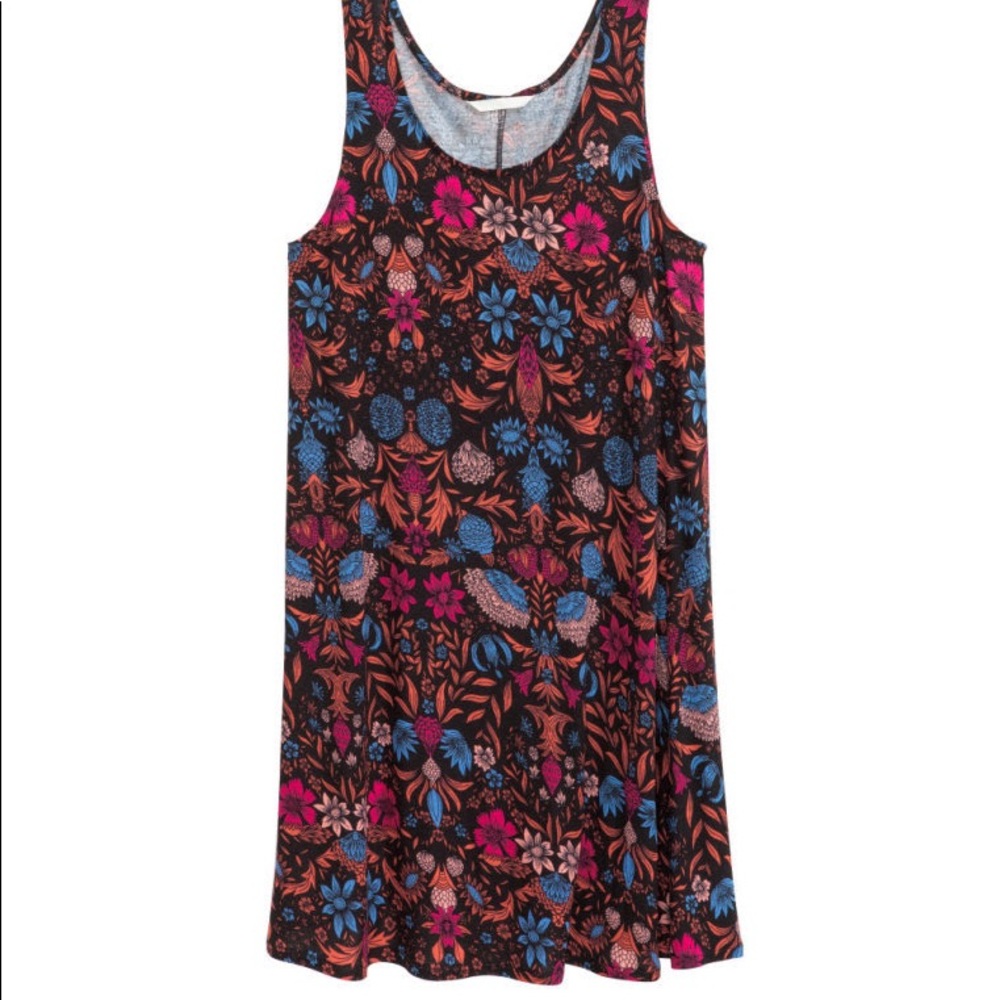 5 for $20 - H&M sleeveless mini dress with floral pattern